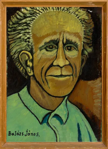 Balázs János Önarckép 3