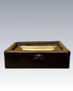 Orosz ikon – Aranyozott ezüst okláddal, eredeti dobozában Orosz ikon – Aranyozott ezüst okláddal, eredeti dobozában