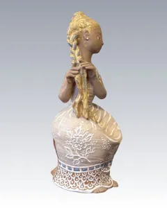 Kovács Margit – Haját fonó 1960.