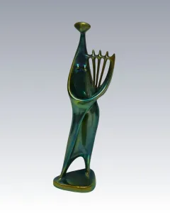 Zsolnay - Hárfázó