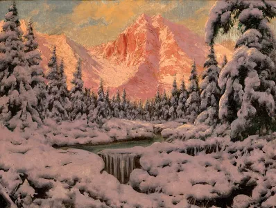 Neogrády László (1896-1962) - Téli Tátra