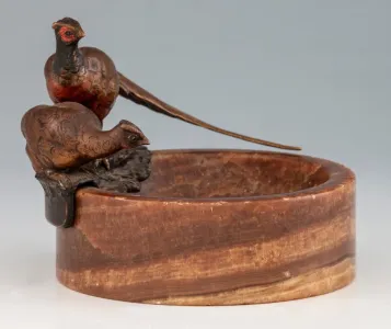 Bécsibronz figurális szobor – Fácánok