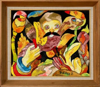 Balázs János (1905–1977) - Bajusz király 1971.