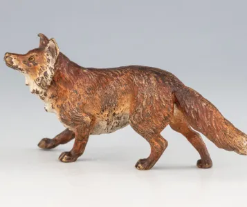 Bécsibronz figurális szobor – Róka