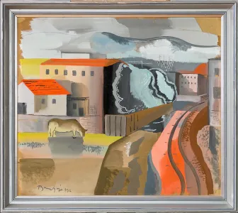 Bene Géza (1900–1960) Város, 1932.