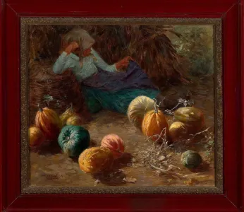 Peske Géza (1859 - 1934) - Pihenő