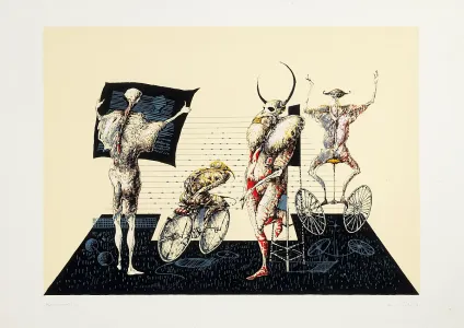 Dienes Gábor (1948 – 2010) - Mutatványosok 1988