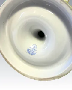 Herendi porcelán gyertyatartó