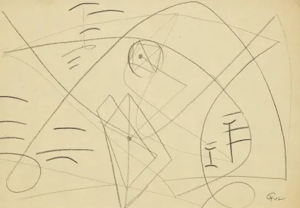 Gyarmathy Tihamér (1915-2005) - Kompozíció 1947.