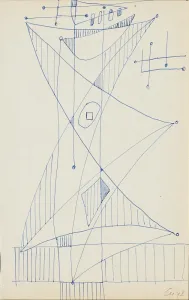 Gyarmathy Tihamér (1915-2005) - Térbeli kompozíció 1948.