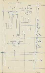 Gyarmathy Tihamér (1915-2005) - Kompozíció 1947.