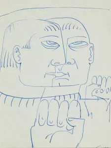 Gyarmathy Tihamér (1915-2005) - Fejek 1948.