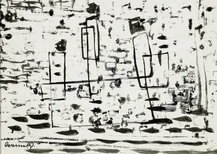 Gyarmathy Tihamér (1915-2005) - Kompozíció, 1959.