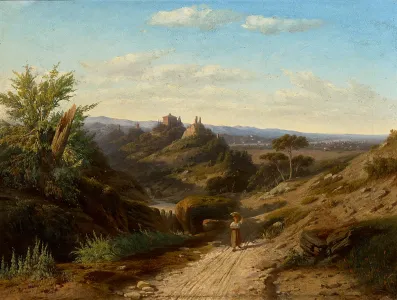 ifj. Markó Károly (1822–1891) - Campagnai táj 1880