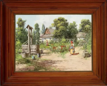 Neogrády László (1896–1962) - Kerekeskútnál