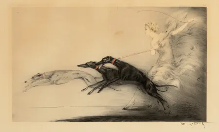 Louis Icart (1888-1950) -Speed I 1933