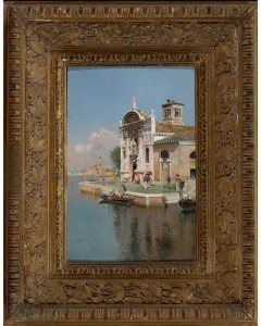 Herrer Cézár (1868-1919)- Kilátás Velencére