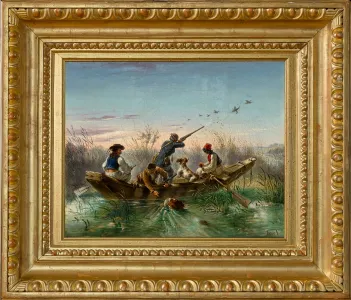 Molnár József (1821–1899) – Vadkacsavadászat