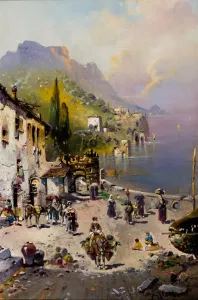 Robert Alott (1850–1910) - A Nápolyi-öböl