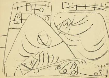 Gyarmathy Tihamér (1915–2005) - Kompozíció 1947.