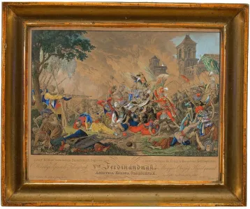 Eduard Gurk (1801–1841): Zrínyi Miklós vitéz halála Szigetvárnál, 1566. szeptember 8.
