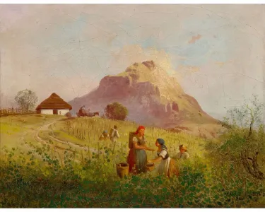Markó Ferenc (1832–1874) - Szüret 1863.