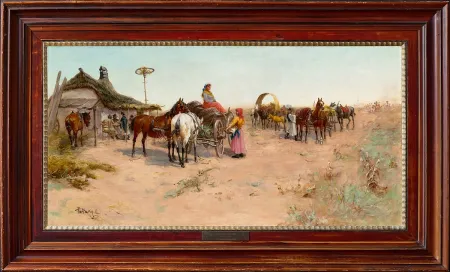 Pataky László (1857–1912) - A szekérkovácsnál