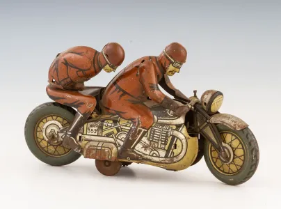 Georg Kellermann & Co - Antik német játék – Két utassal