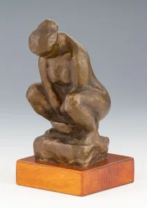 Medgyessy Ferenc (1881-1958) - Mosakodó asszony