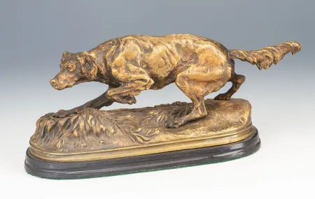 Pierre-Jules Mêne (1810–1879) – Vadászkutya